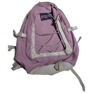JanSport Lavender Purple Backpack Book Bag School Travel Hiking